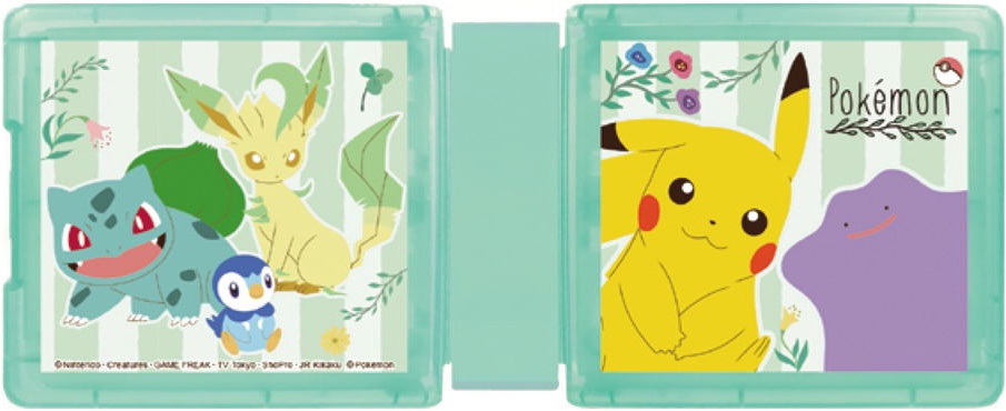 NS / NS2 MAXGAMES 遊戲卡匣 24 枚收納盒（寶可夢植物園）