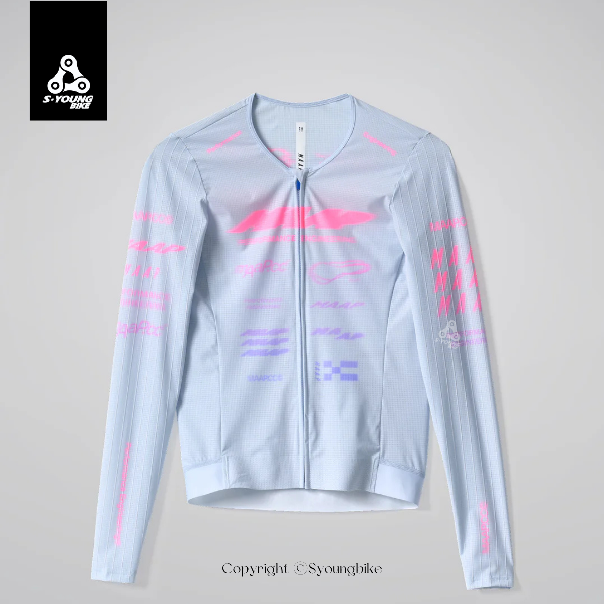 【MAAP】Beta Pro Aero LS 男長車衣 / XENON PURPLE 氙氣紫