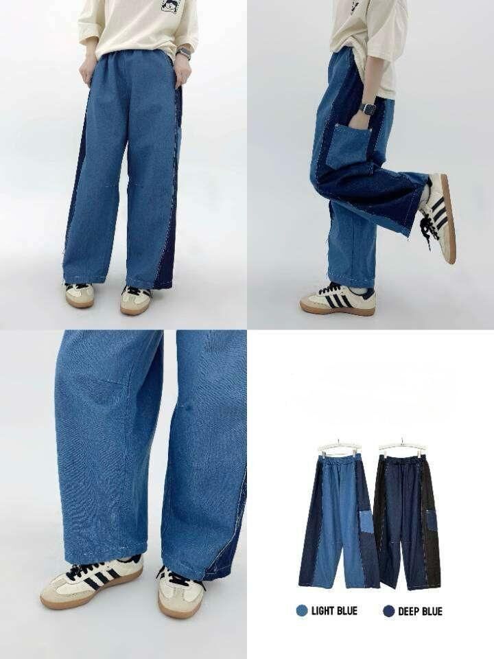 韓國S牌子直腳型牛仔褲~159AH