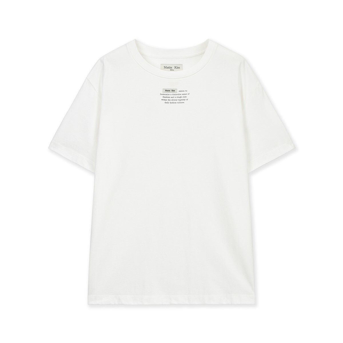 \平過香港超多😱4日限定直播價｜入code 3件-$58 / Matin Kim｜男女寬鬆版型 MK2611TS590H [2 colors]✨關鍵字：M102