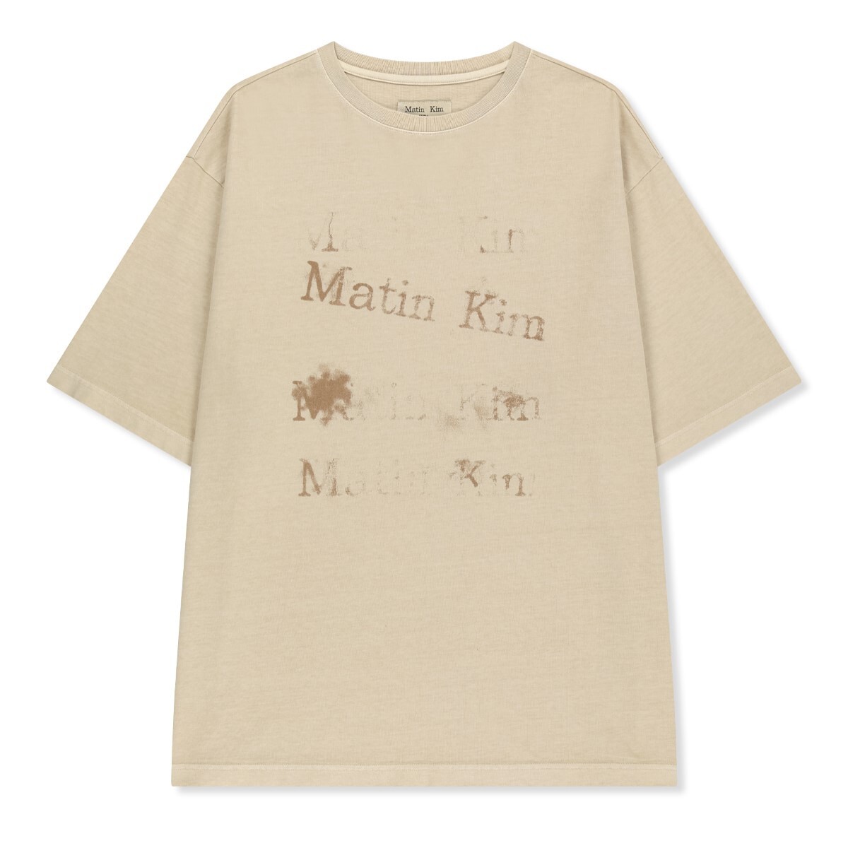 \平過香港超多😱4日限定直播價｜入code 3件-$58 / Matin Kim｜男女寬鬆版型MK2634TS312U [2 colors]✨關鍵字：M156