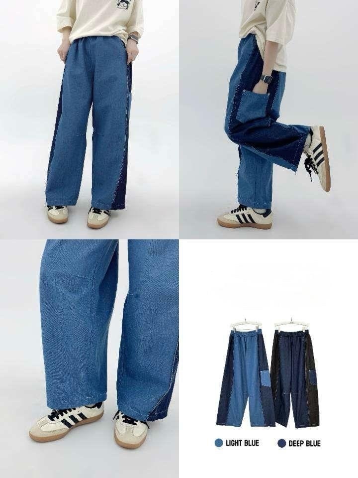 韓國S牌子高質直腳型牛仔褲～159AH