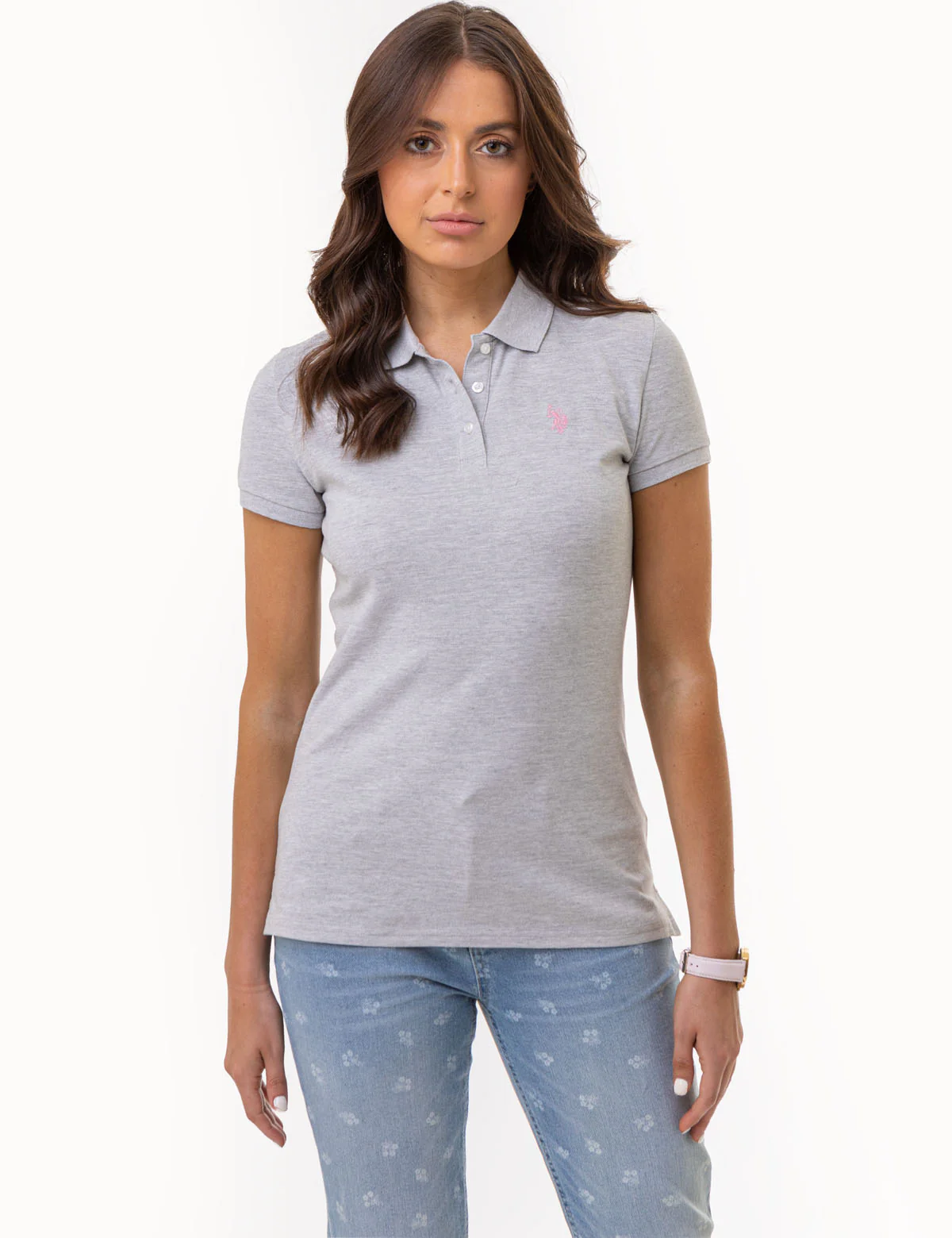 【預購】U.S. POLO ASSN. H041815 純色珠地 Polo 衫