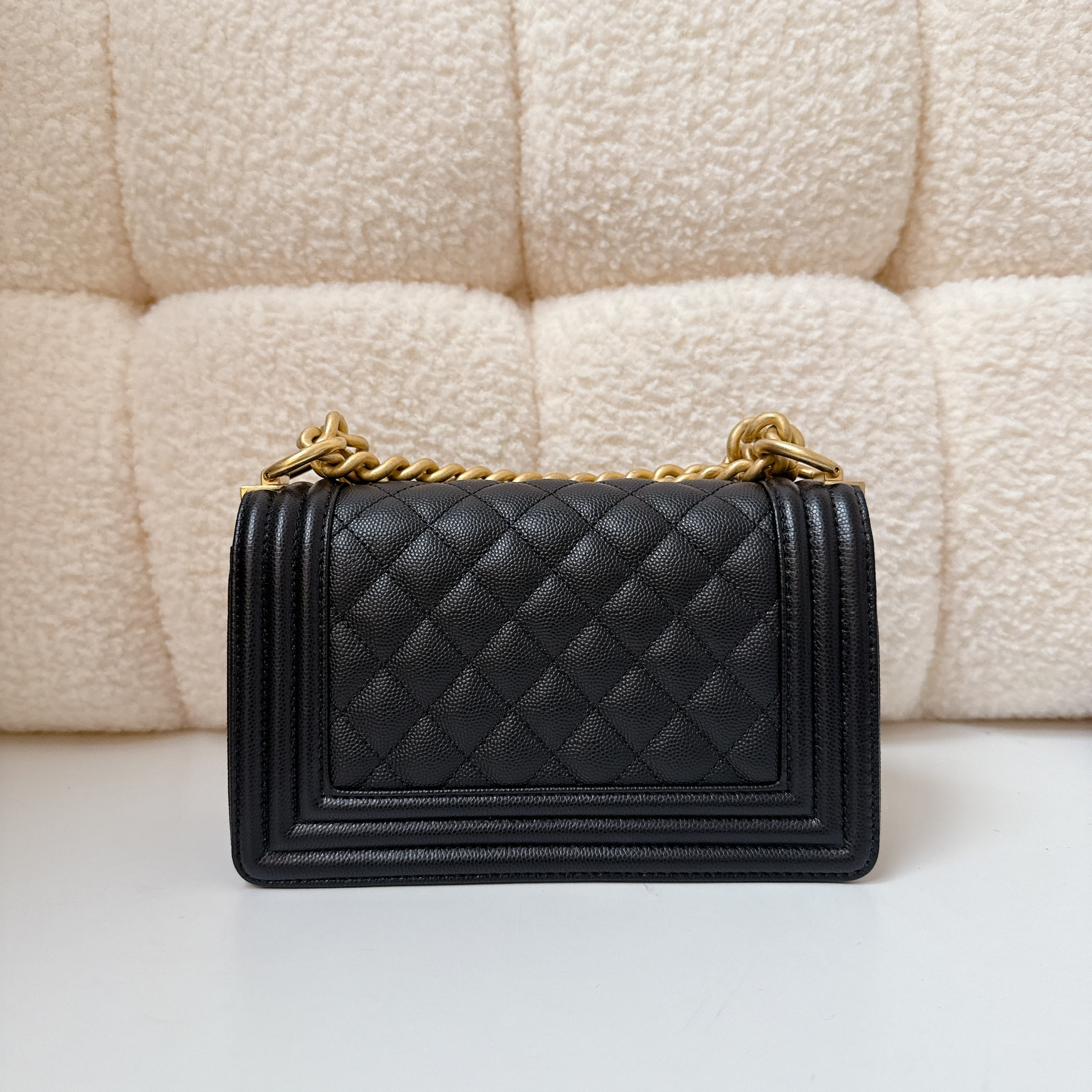 Chanel Boy Bag - Black / GHW