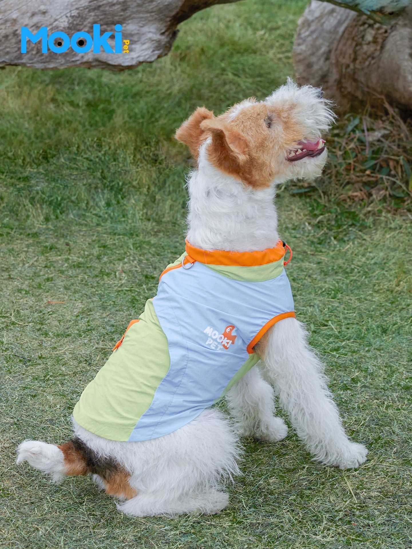 MOOKIPET防嗮马甲衣可牵引宠物衣服