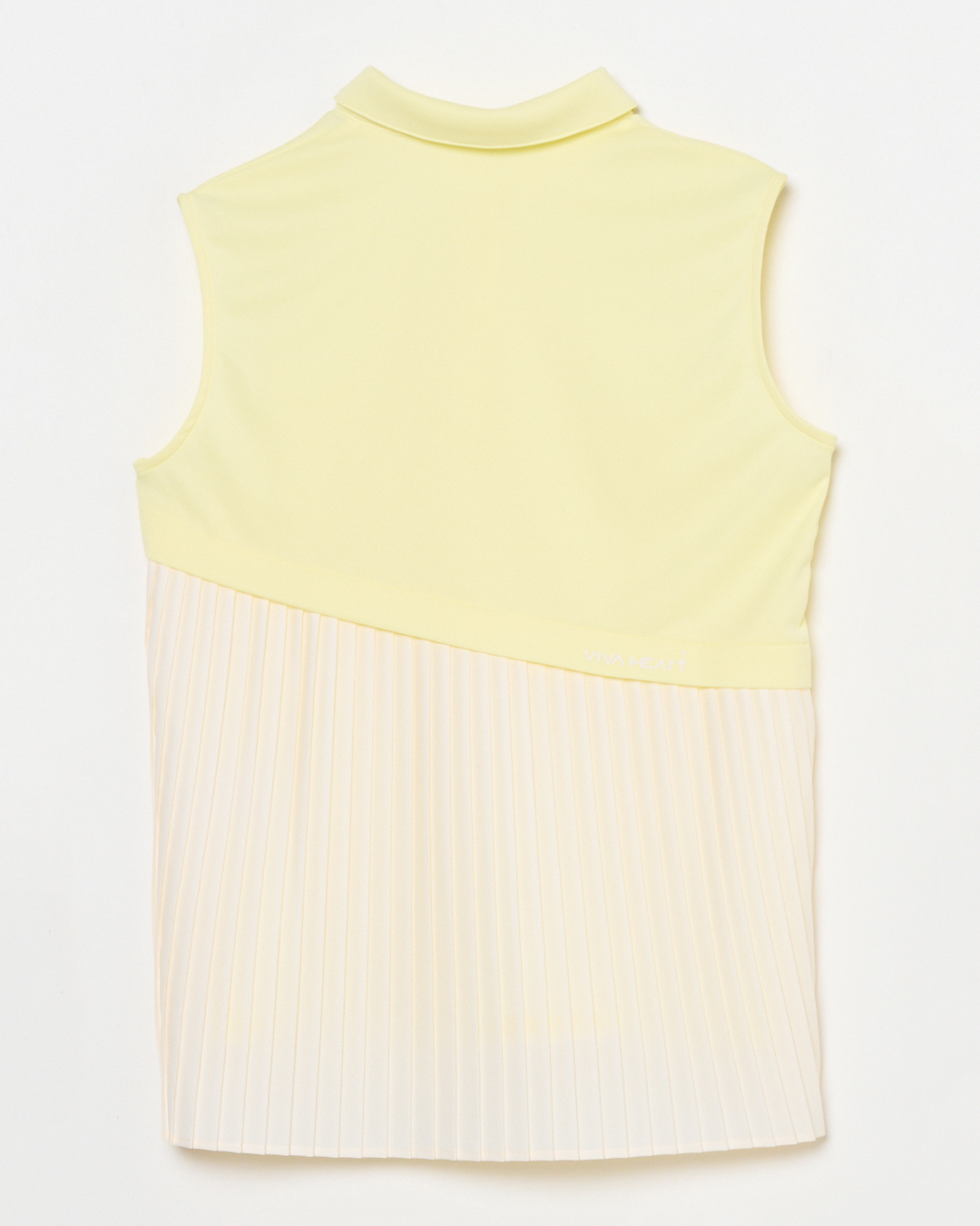 女士-背部後褶無袖POLO衫