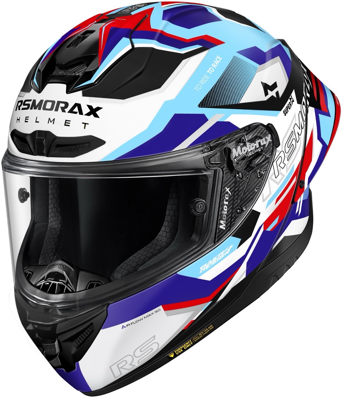 RSMORAX R50S PRO 彩繪 法諾MC3 全罩 大鴨尾 摩雷士