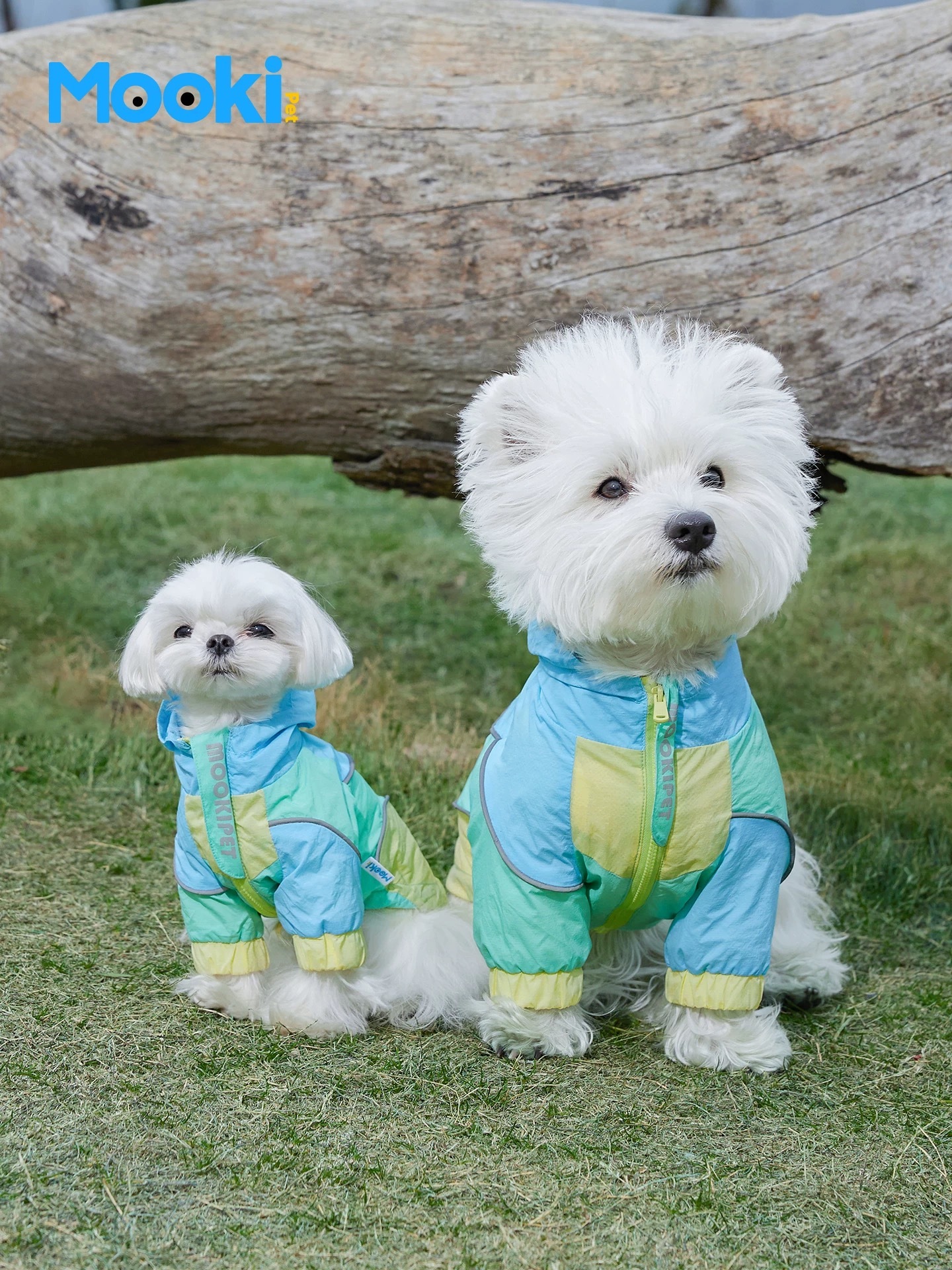 MOOKIPET 春夏防晒马甲可牵引宠物衣服