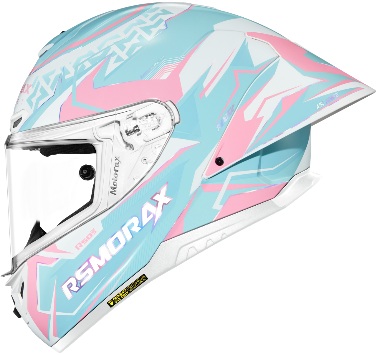 RSMORAX R50S PRO 彩繪 夢想MC7 全罩 大鴨尾 摩雷士