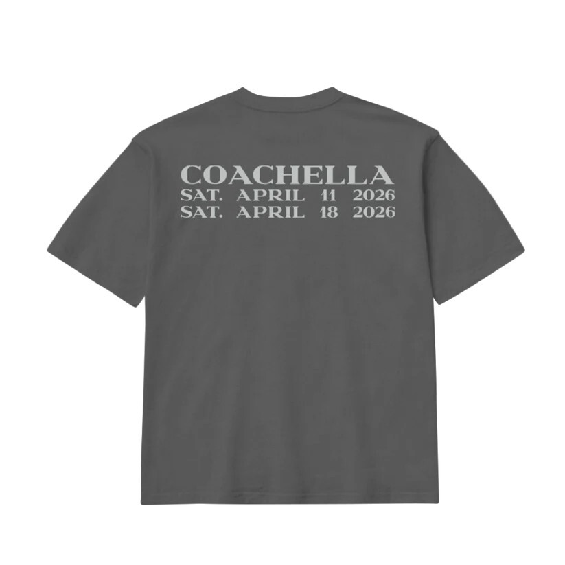 <王者回歸> Coachella Justin Bieber Dadz Love 炭灰色 小賈 科切拉 SWAG 短袖