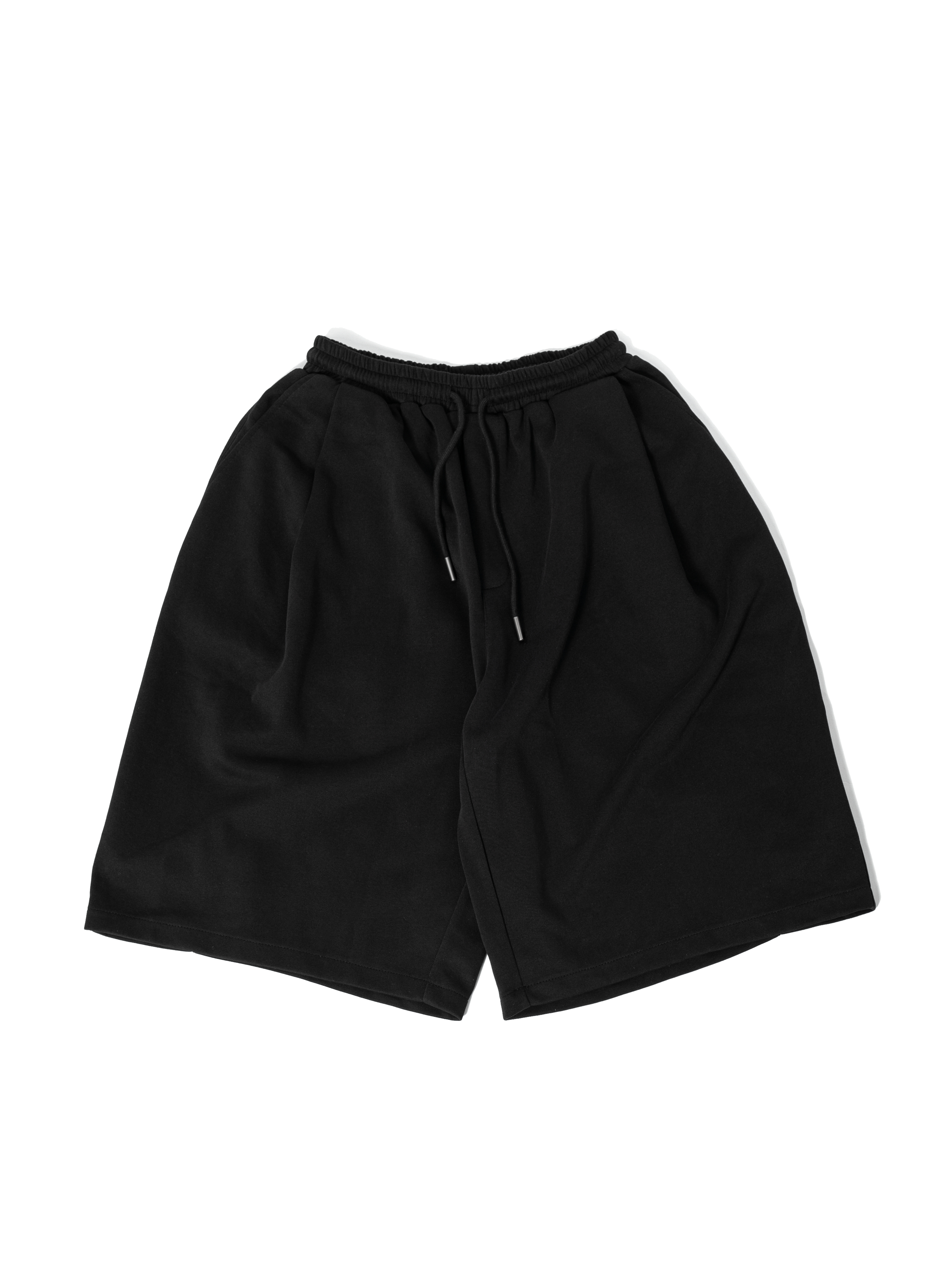 Shadow Twist Baggy Cotton Shorts