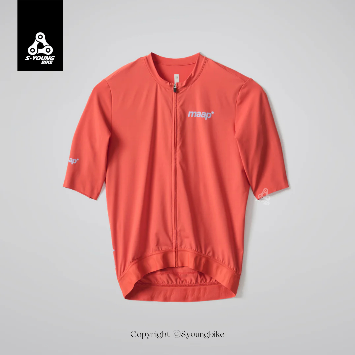 【MAAP】Training  Jersey 2.0 男短袖車衣 / Washed Red 水洗紅