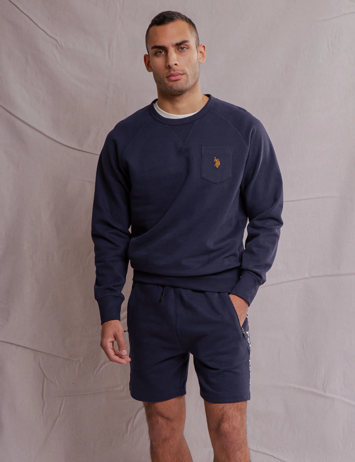 【預購】U.S. POLO ASSN. H041827 系列毛圈布插肩袖套頭衛衣