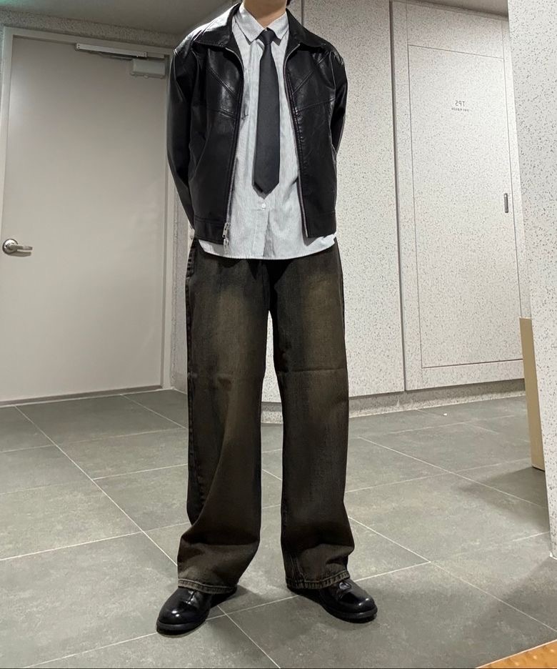 【預購】韓國代購 TOFFEE 水洗 彎刀褲 Haze Washed Wide Denim Pants 闊腿 牛仔褲 多色可選