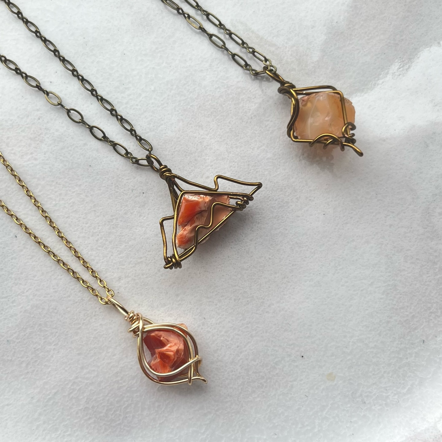 小蝸幻喚·代客包石｜水晶藝術銅線