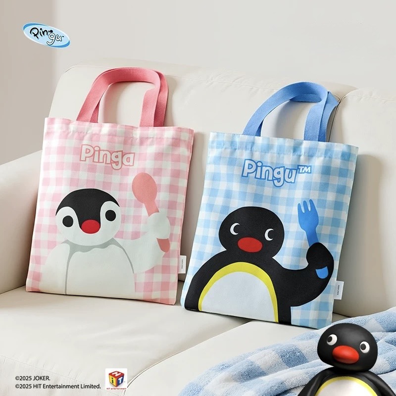 PINGU 企鵝家族 帆布提袋