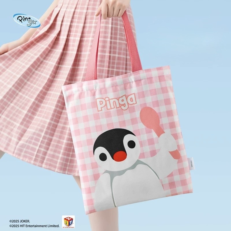 PINGU 企鵝家族 帆布提袋