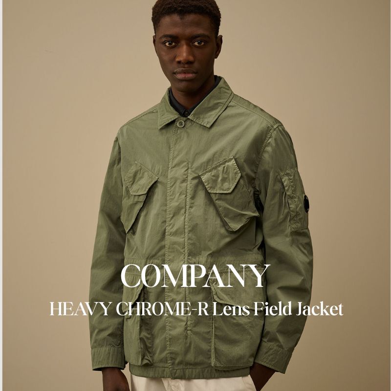 【代購】COMPANY HEAVY CHROME-R 鏡標軍裝外套｜Lens Field Jacket｜機能防風工裝外套 男女同款