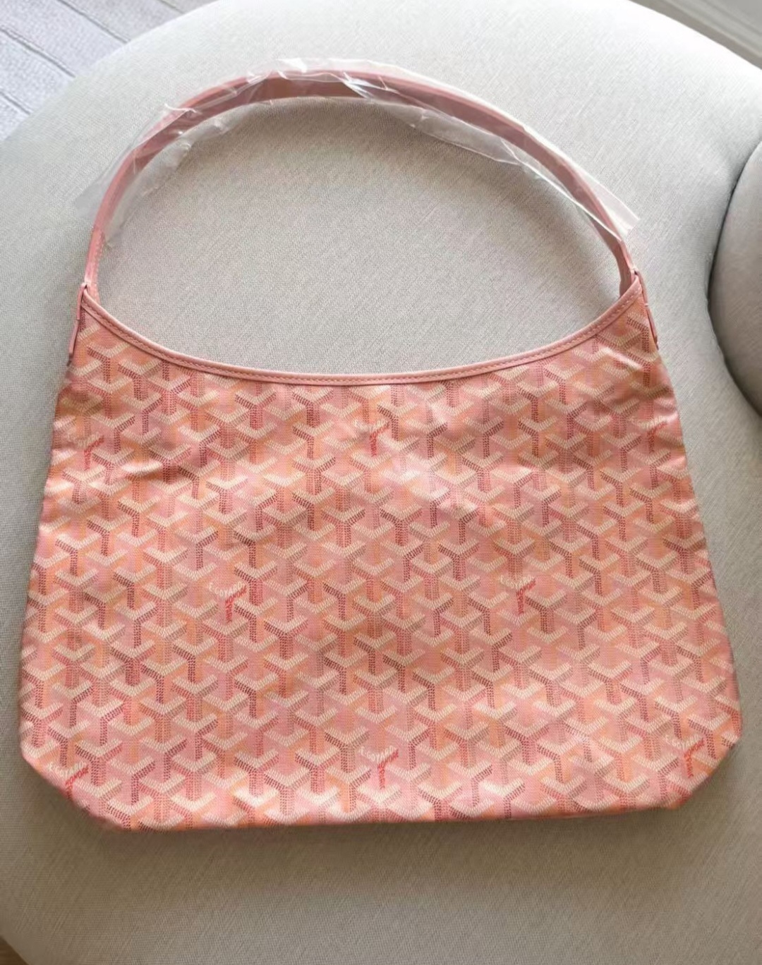 GOYARD HOBO ROSE POUDRE MULTICOLOR 玫瑰粉