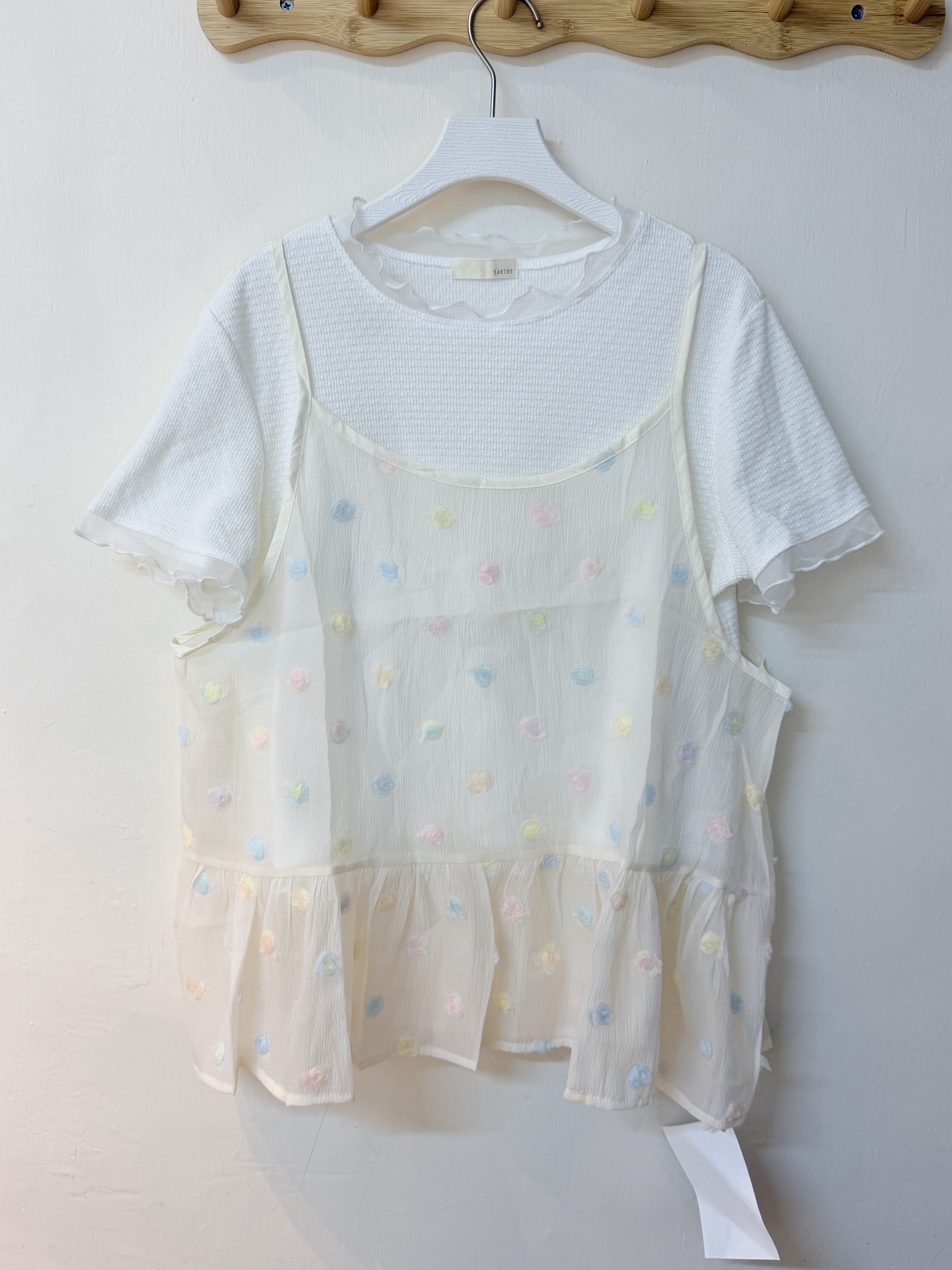 夢幻立體小花短身外搭🌸