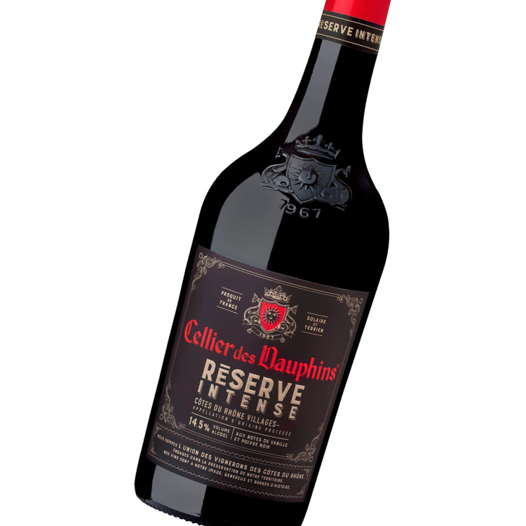 Cellier des Dauphins Reserve Intense Cotes du Rhone Villages 2022