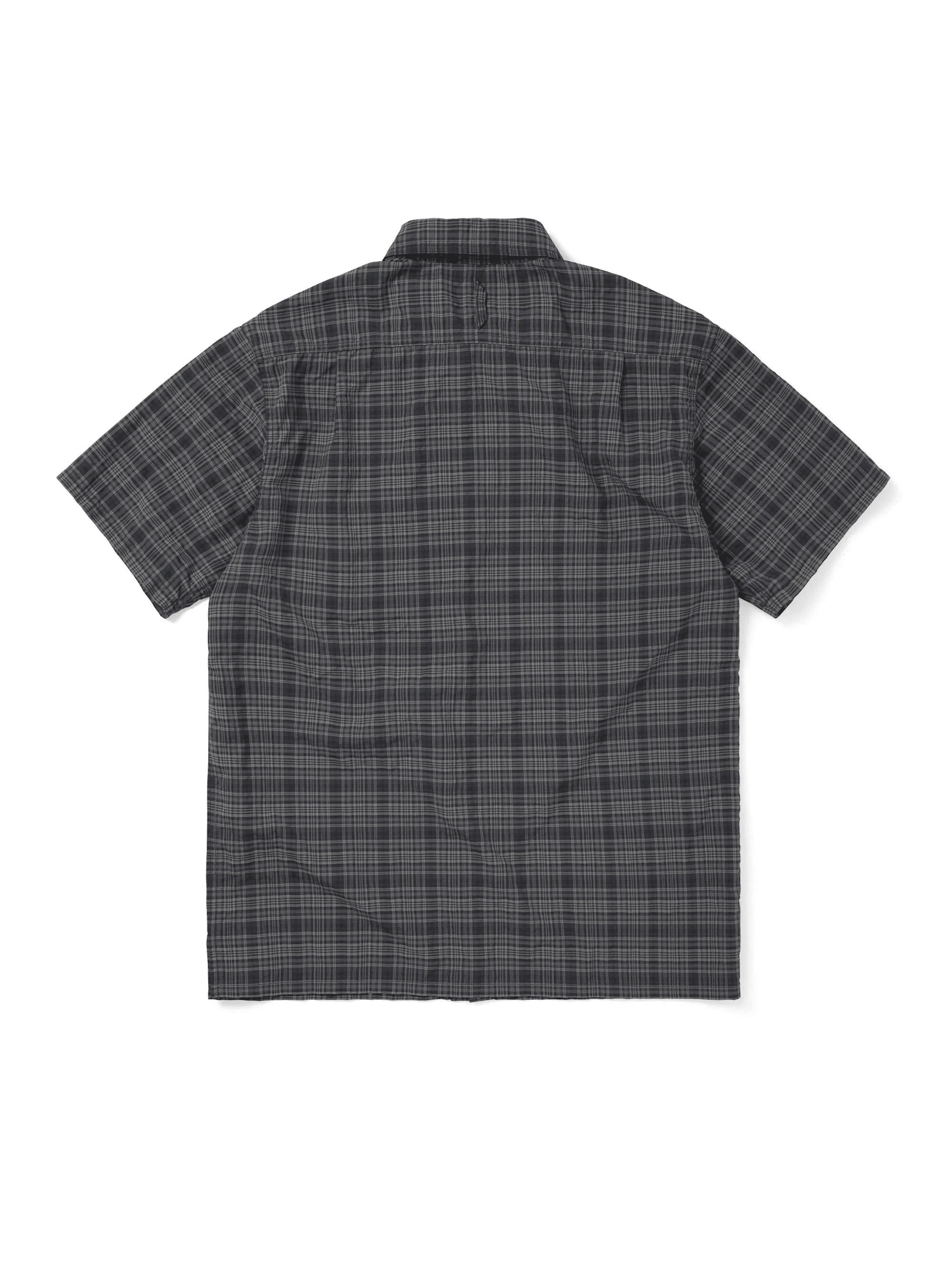 thisisneverthat｜Plaid S/S Fishing Shirt "Dark Navy"