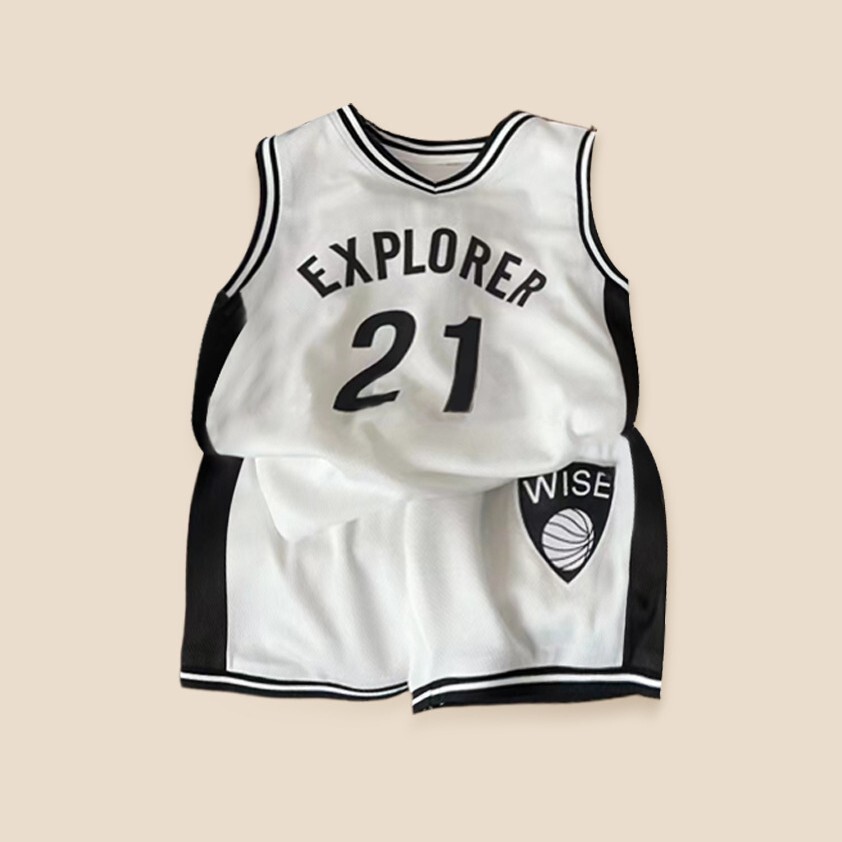 《3244》男寶運動籃球背心短褲套裝(90-140)