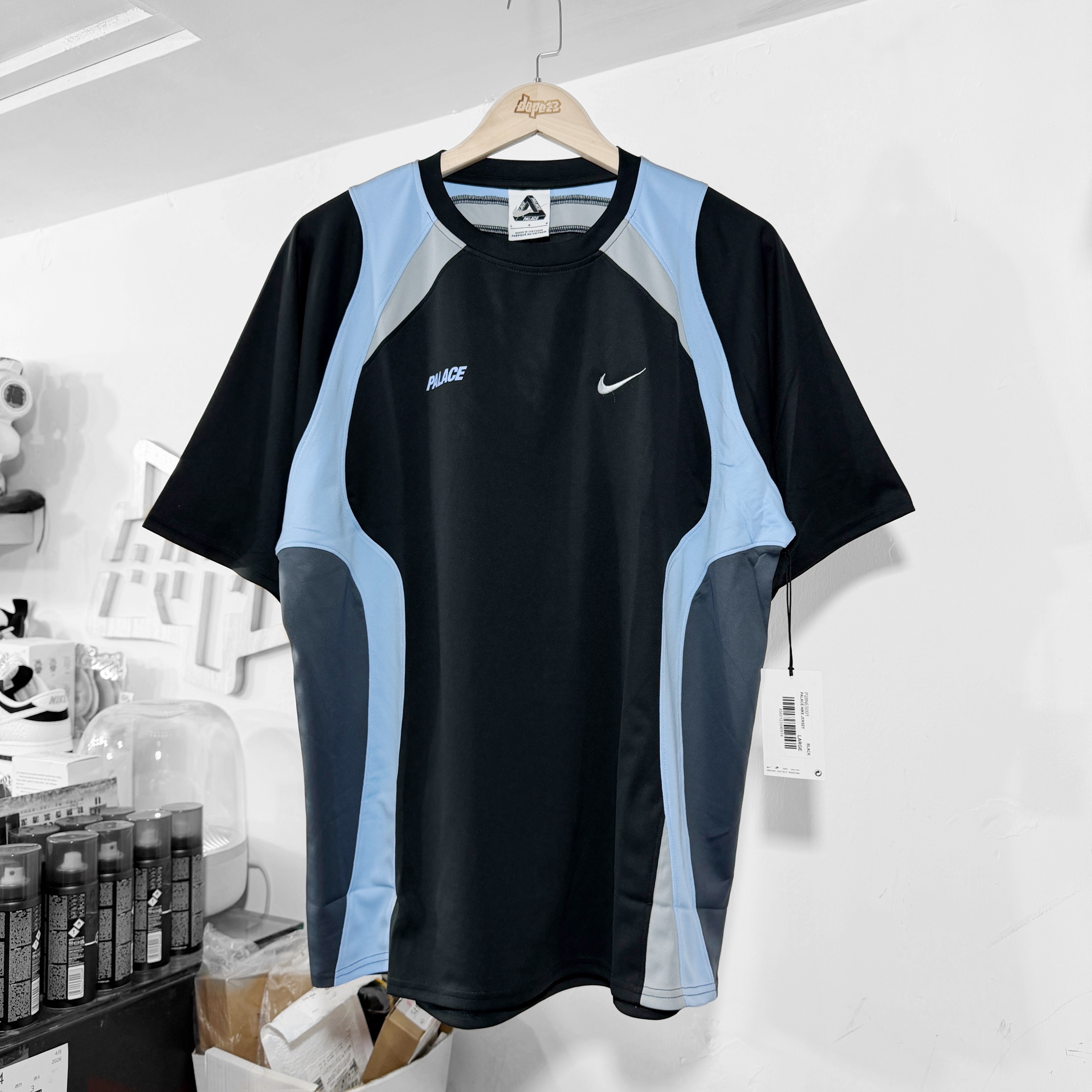 PALACE NIKE JERSEY BLACK