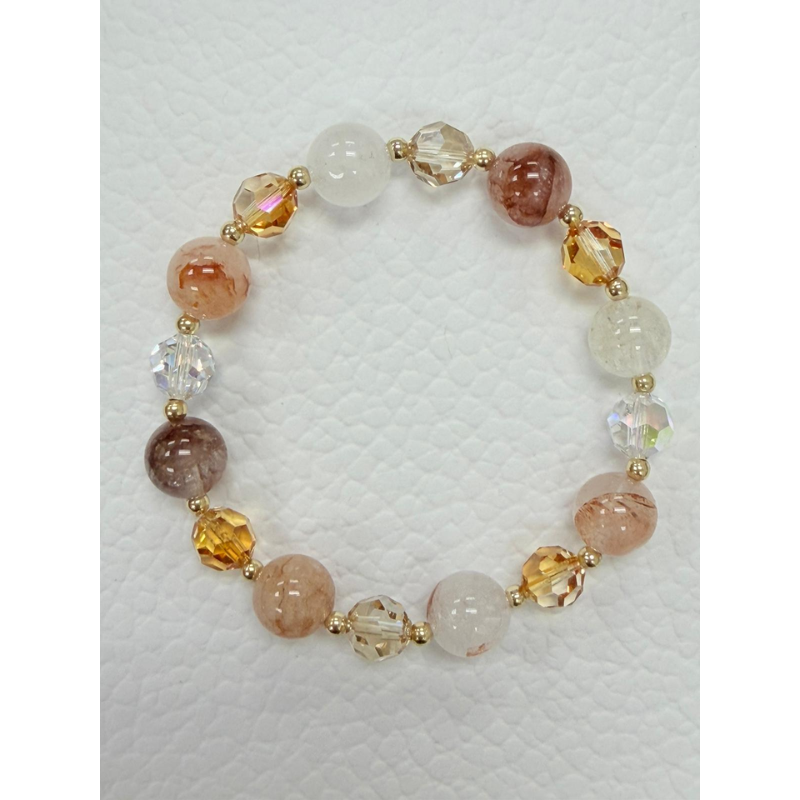 ACC-CCG0421-016 施華洛水晶白水晶手鏈 (A16)