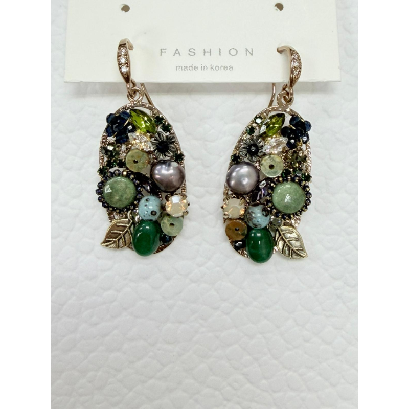 ACC-CCG0421-020 天然珍珠手工復古耳環 (A20)