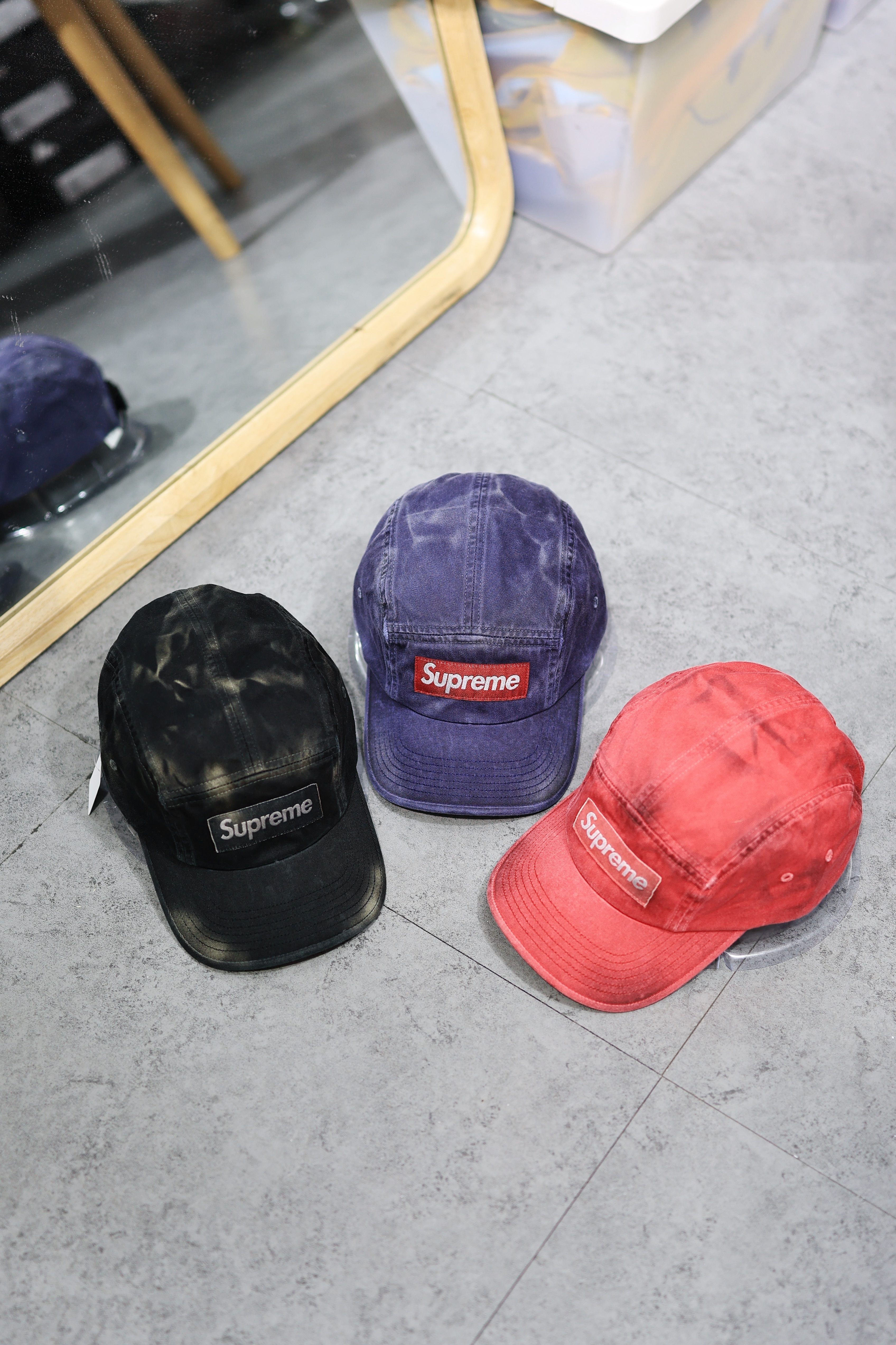 Supreme Overdyed Camp Cap 帽
