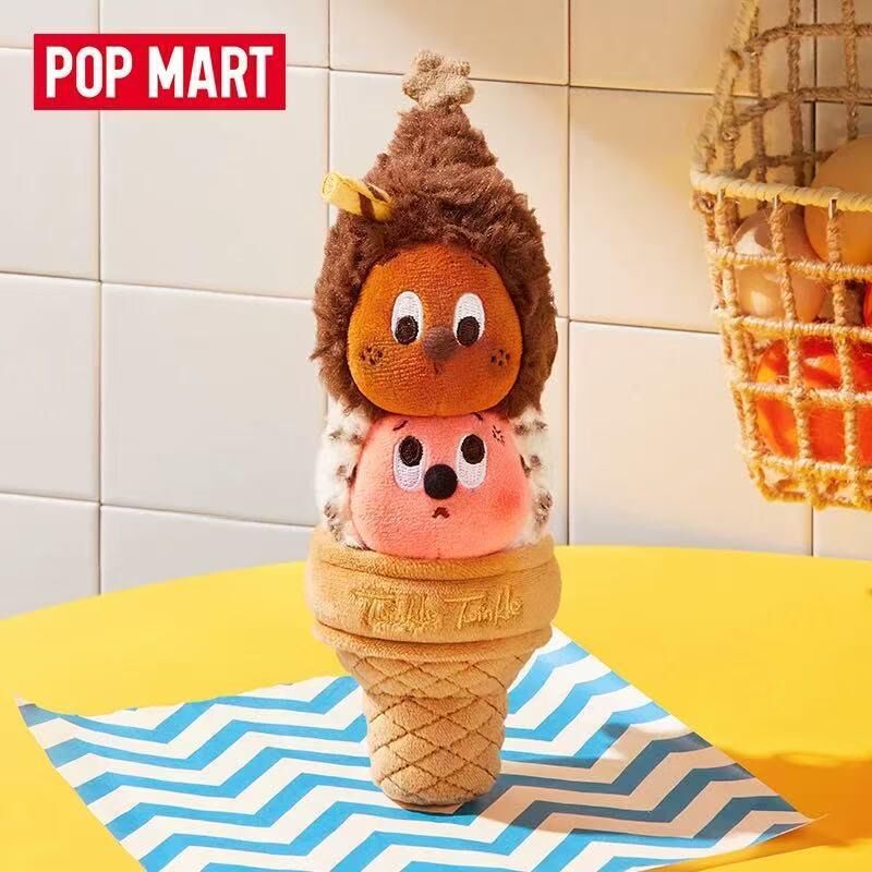 POP MART 星星人歡迎來到月球表面系列 Gelato 雙球雪糕掛飾