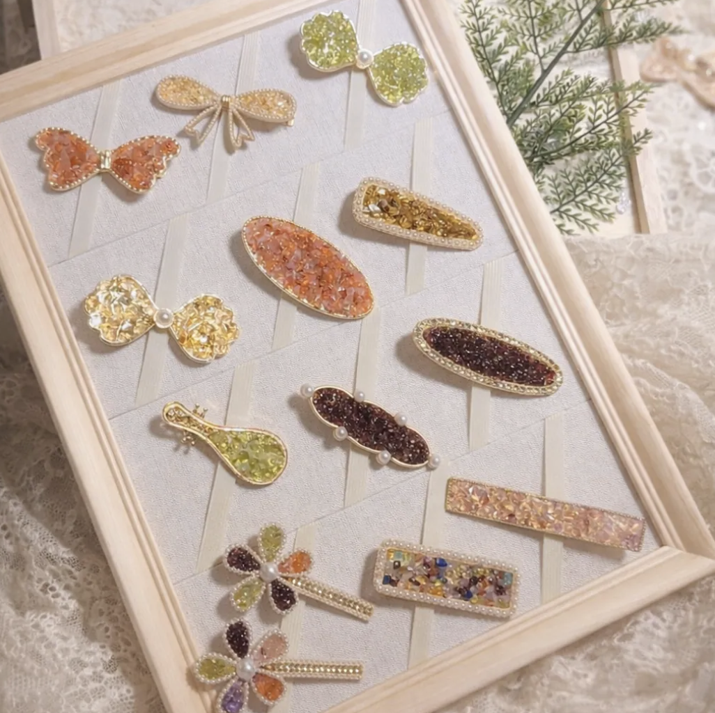 流光之間｜水晶髮飾、水晶編織、水晶客製化手串