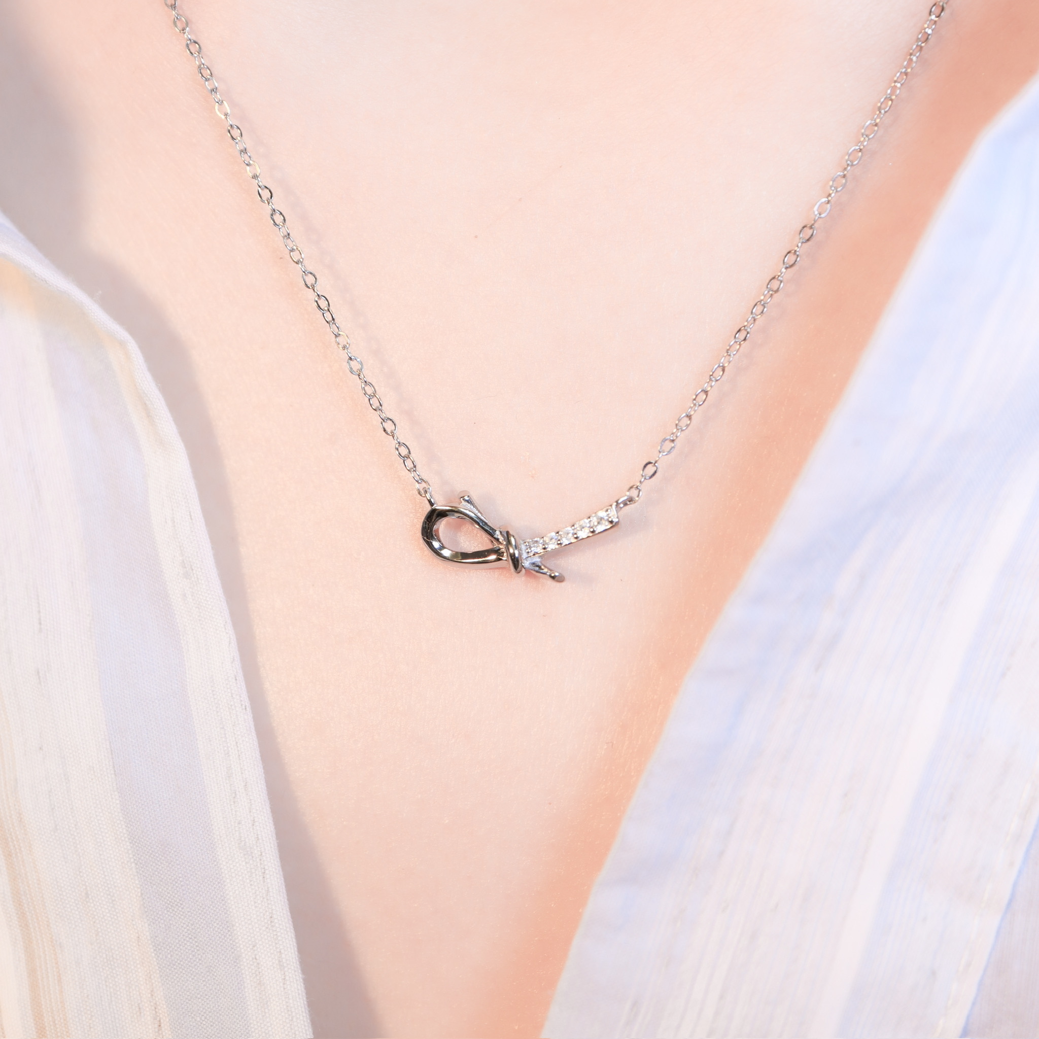 | 925銀丨氣質小結項鍊 | NE1620 |