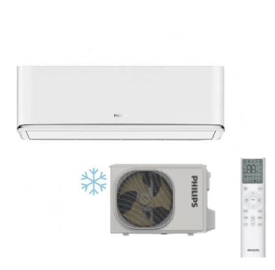 飛利浦 Philips   FAC09CDCb5KBA1H/FAC09CDO‧1匹 R32 智能變頻淨冷‧分體式冷氣機‧香港行貨,原廠1年全機保養及5年壓縮機保養‧