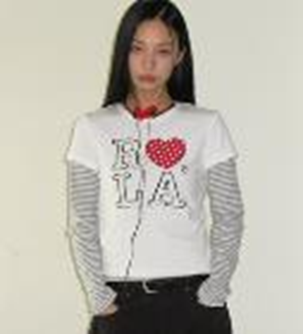 YI023 ROLAROLAI LOVE ROLA T-SHIRT