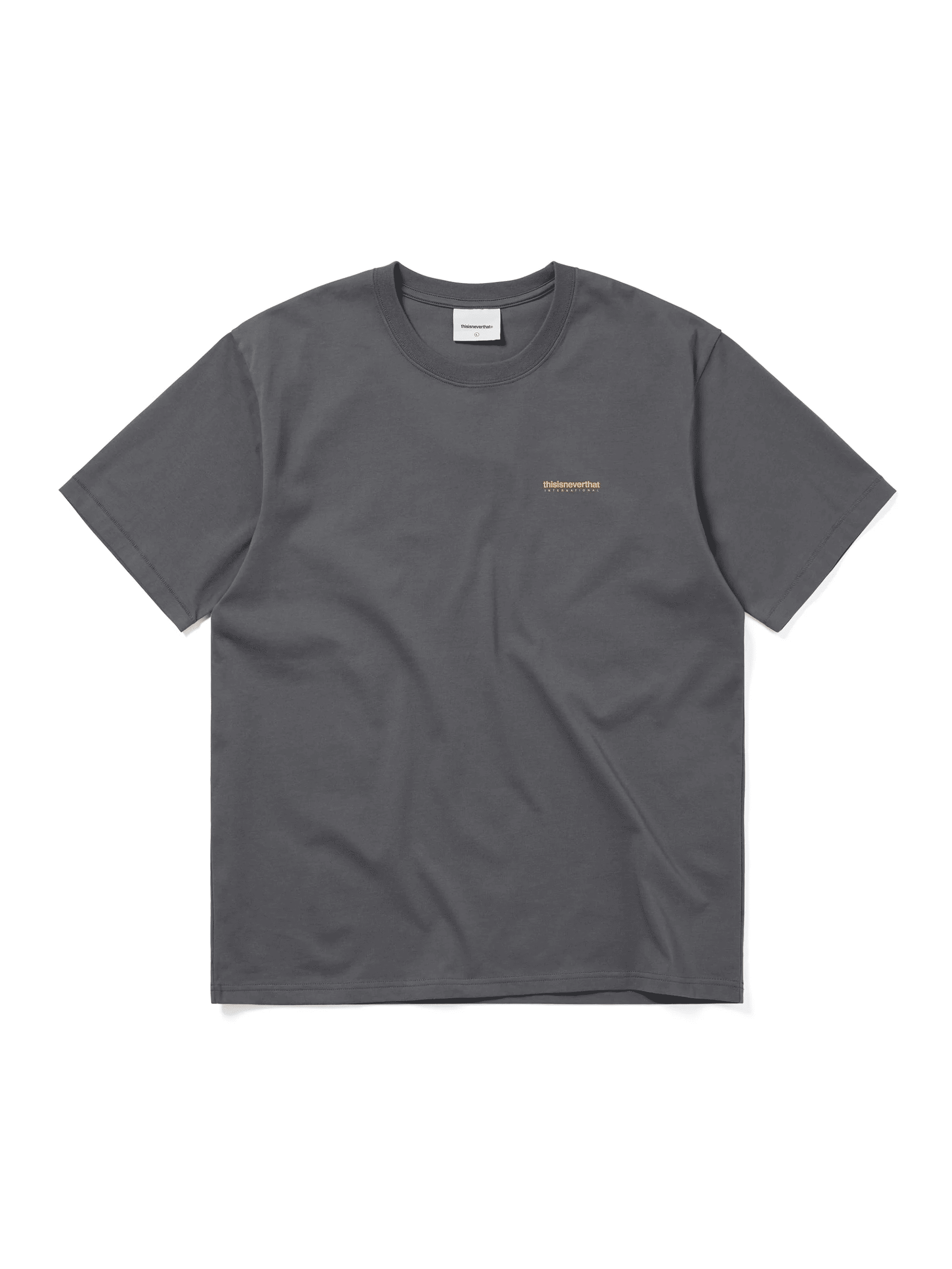 thisisneverthat｜INTL. Logo Tee "Dark Grey"