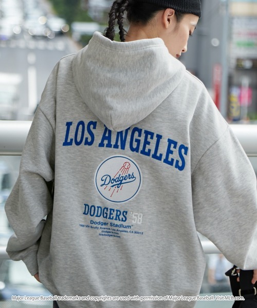 【現貨】J041804  MLB 聯名連帽衛衣