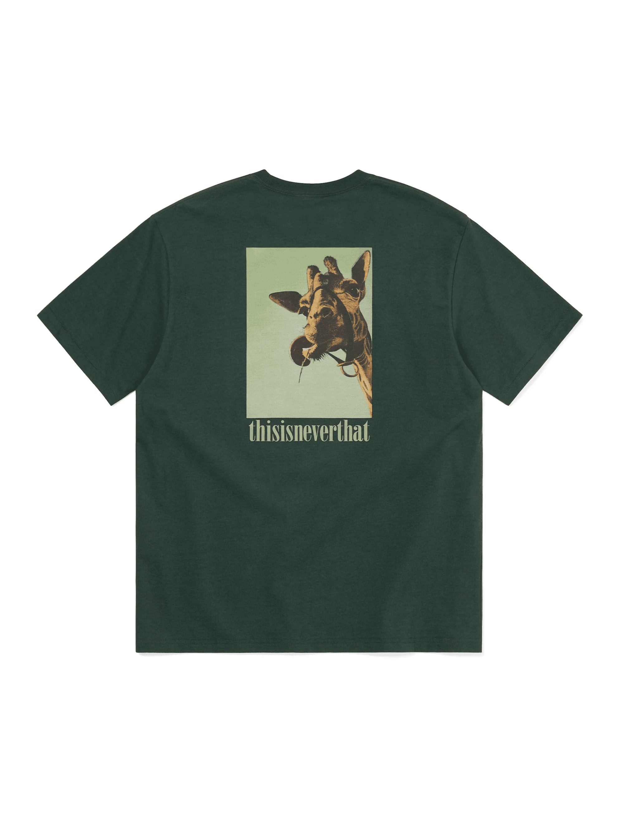 thisisneverthat｜Giraffe Tee "Deep Forest"