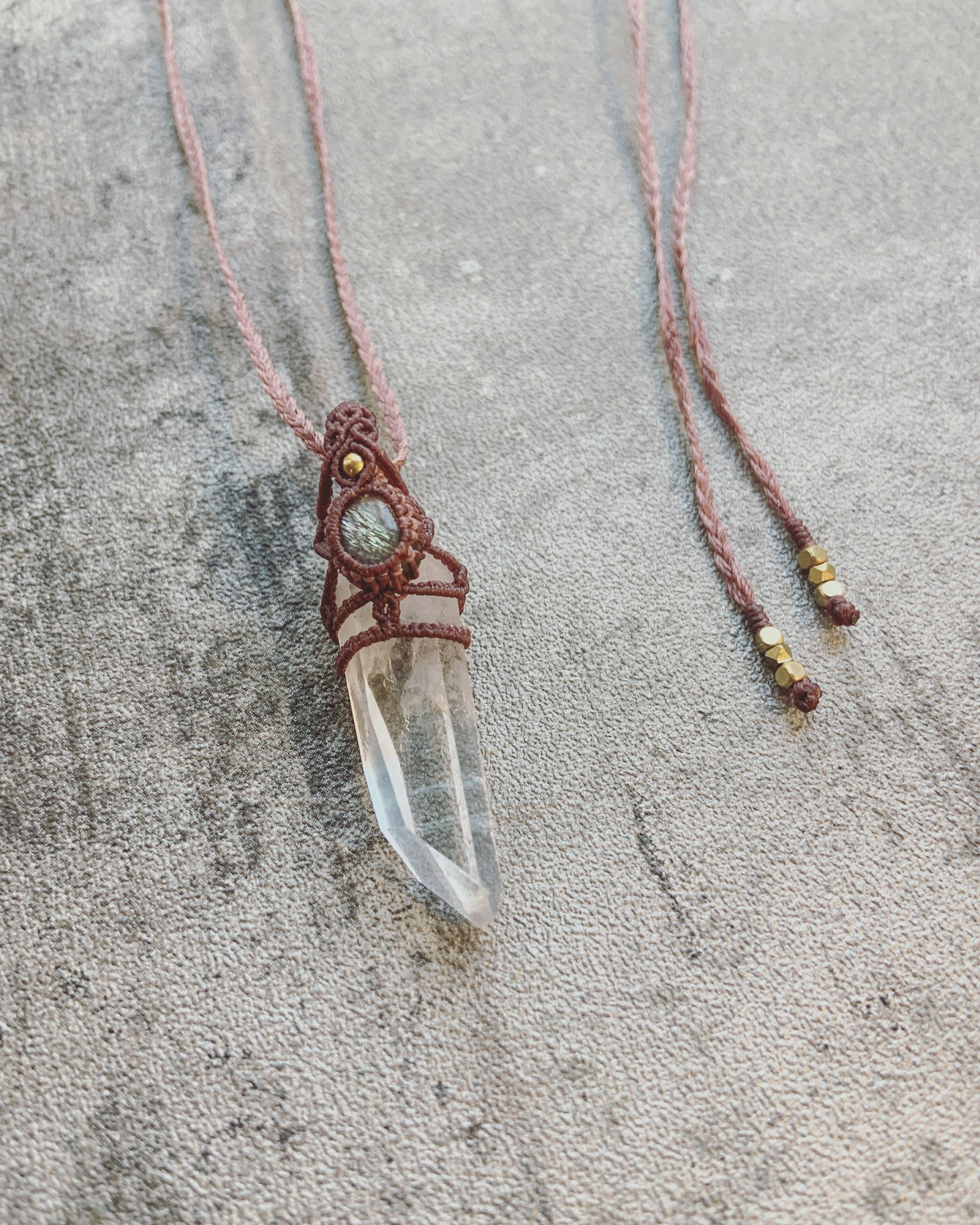 酷織｜水晶蠟線編織·礦石·macramé