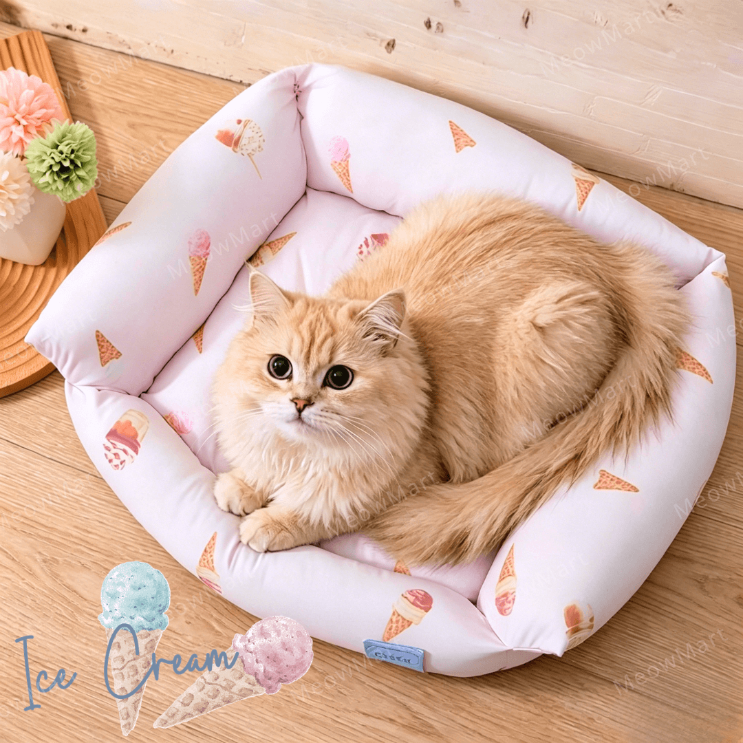 日本Tassu 冷感降溫寒冰床貓窩