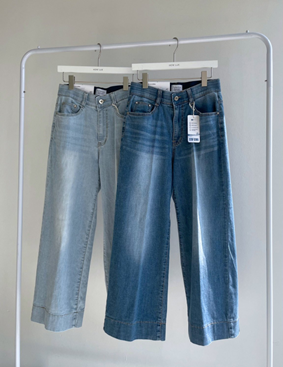 YI007 HOWLUK #3060 涼感洗水直筒10分褲