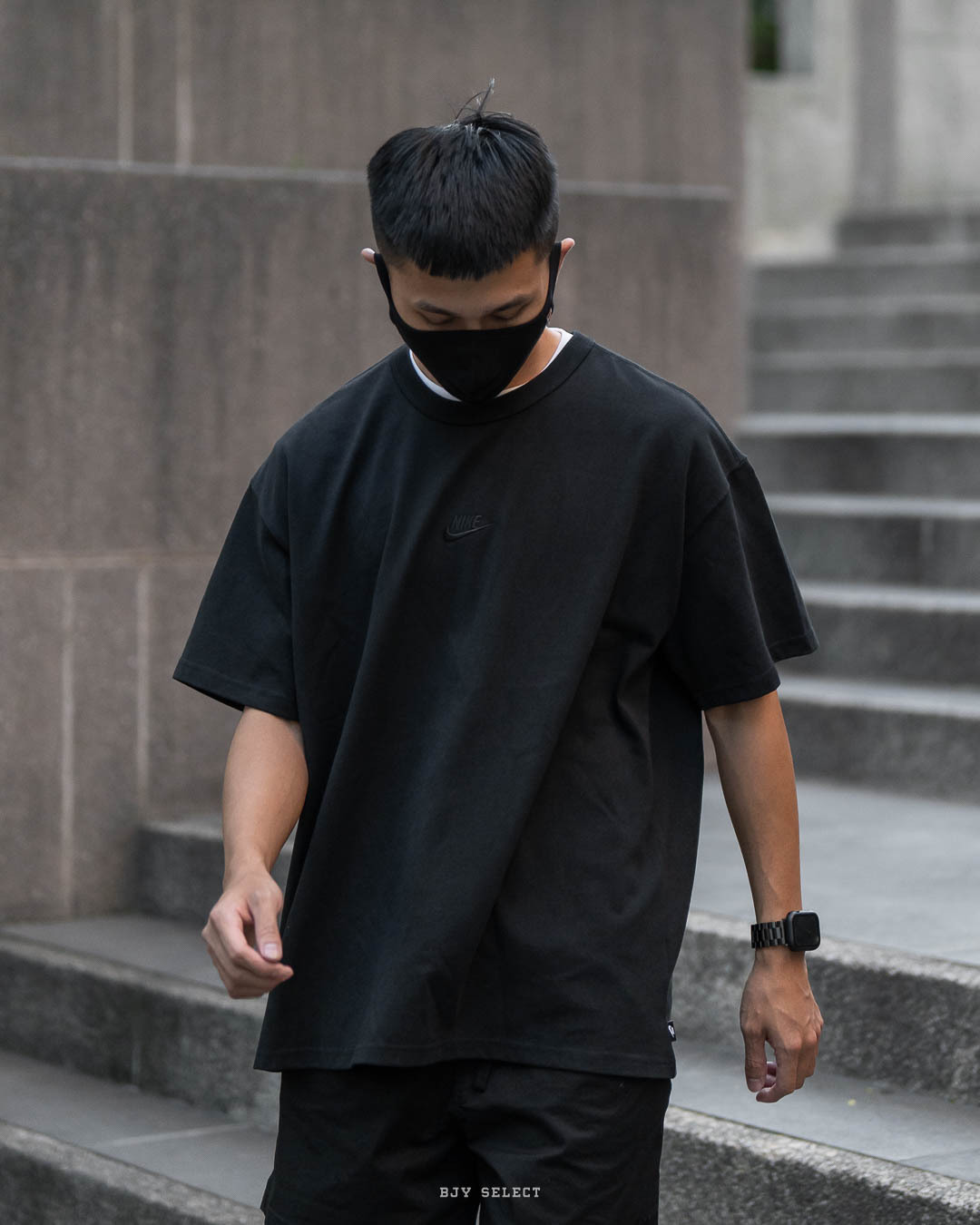 #預購 NIKE NSW 刺繡LOGO 重磅 短袖 DO7393-010 黑