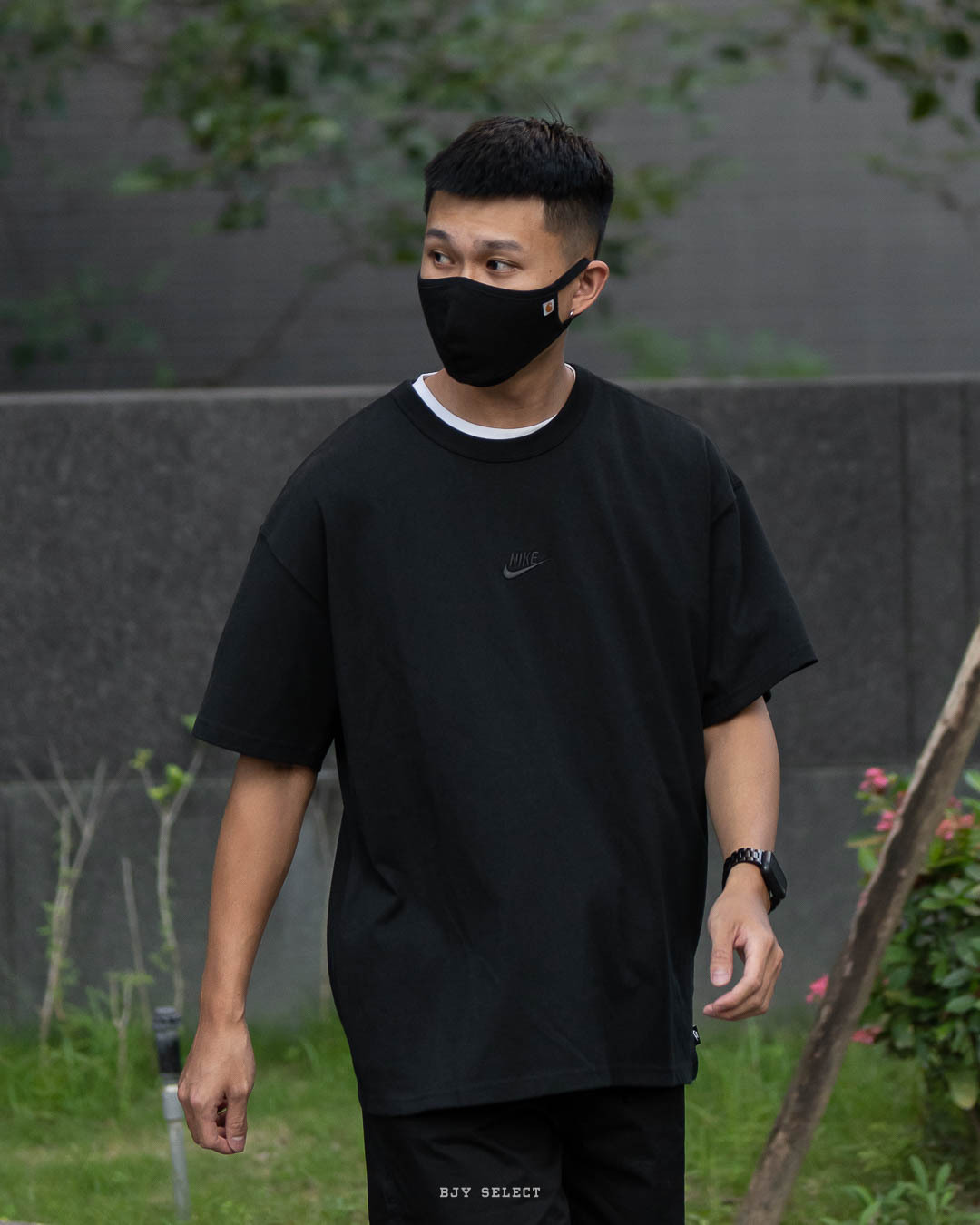 #預購 NIKE NSW 刺繡LOGO 重磅 短袖 DO7393-010 黑