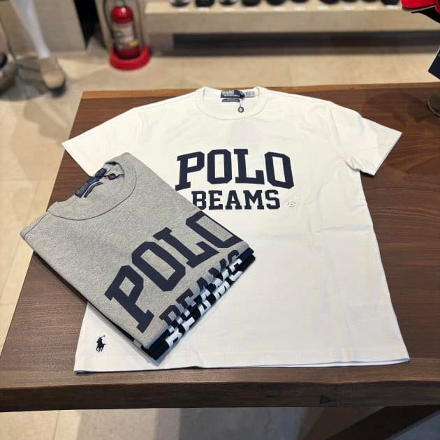 POLO RALPH LAUREN × BEAMS 50週年別注 Heavy Weight Logo Tee