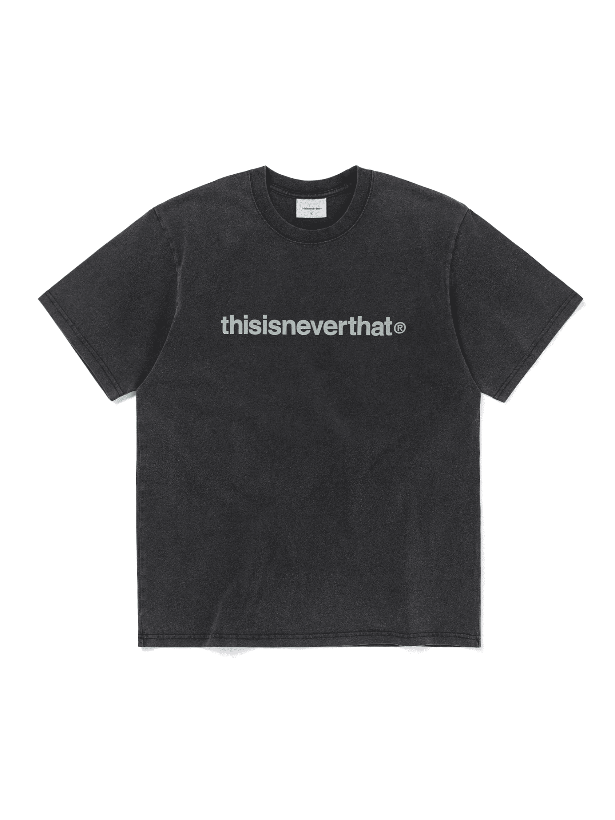 thisisneverthat｜T-Logo Tee "Washed Black"