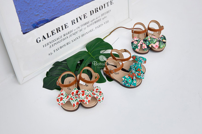 正韓夏Babyzzam 三色甜美夏季風涼鞋