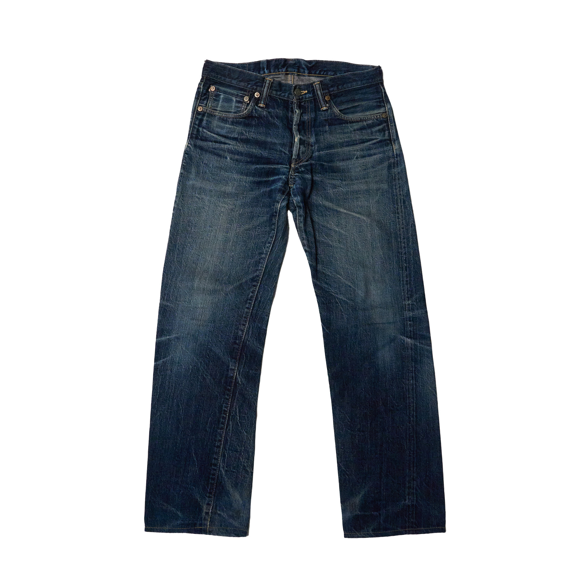 Pre-Owned｜ Joe McCoy Washed Denim Pants W30 no.26288