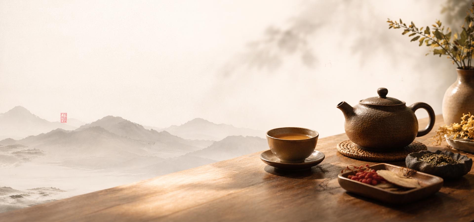澧瀜號人文茶館品牌主視覺