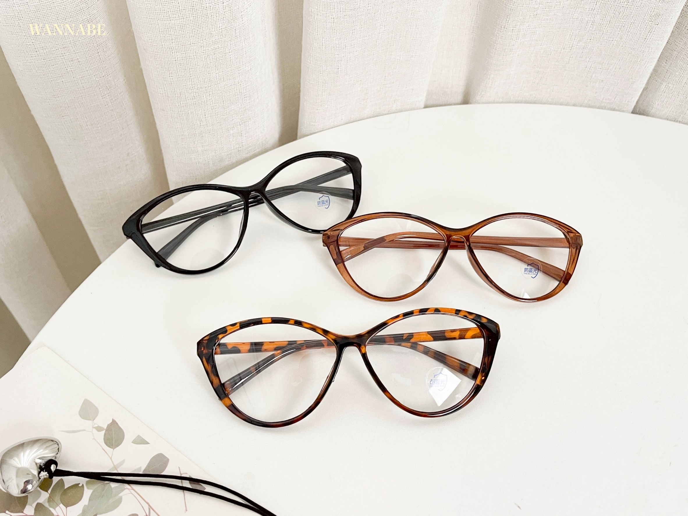 S282-復古氣質貓眼眼鏡